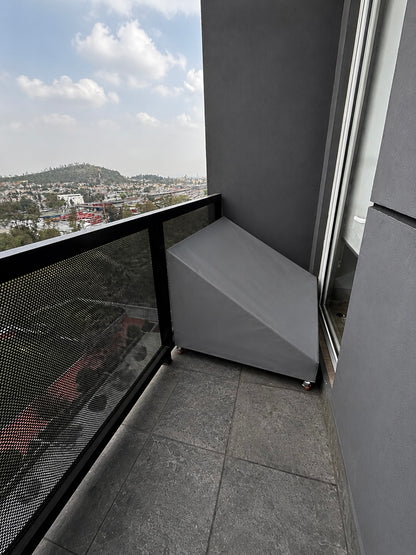 Funda para sanitario mediano con pared