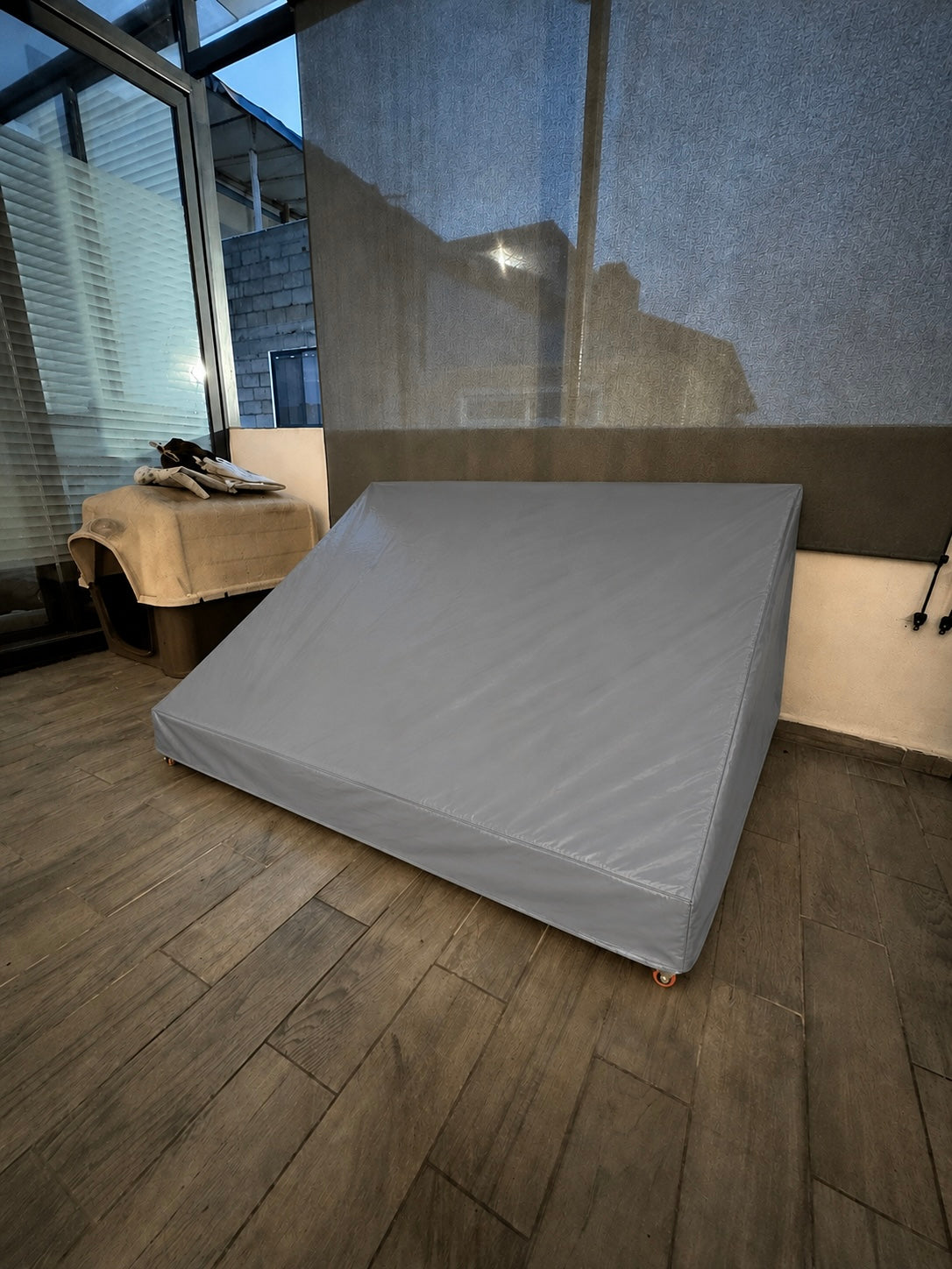 Funda para sanitario grande con pared